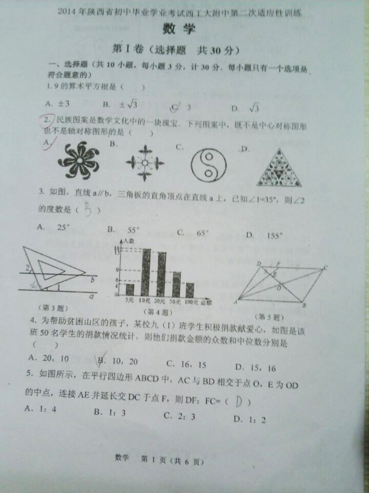 初中数学题库