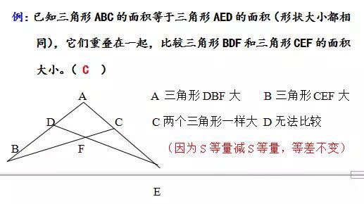 小学【几何图形】的十大解法——等量代换_成都学而思