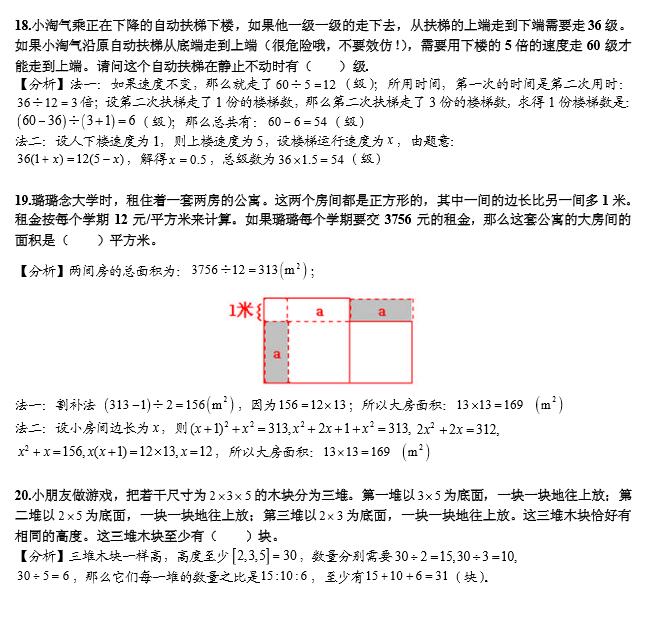 2017Ϻ꼉(j)СW(xu)(sh)W(xu)ȫ(gu)(sh)W(xu)Ո(qng)?jin)\࿼ǰģMԇ}𰸶