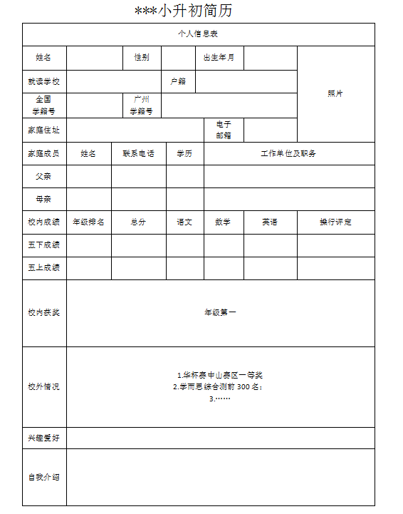 2017年广州"小升初"七大升学路径