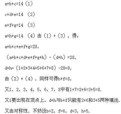 封闭型数阵图公式图片