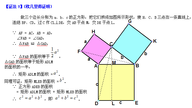 【初中几何】勾股定理16种经典证明方法（7）_南京学而思爱智康